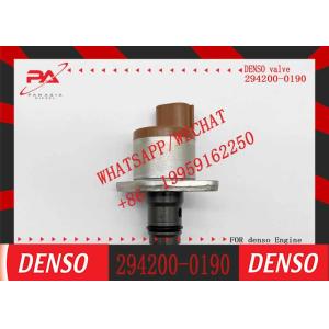 Buy cheap High pressure fuel pump suction control metering solenoid valve 294200-0190 2942000190 from wholesalers