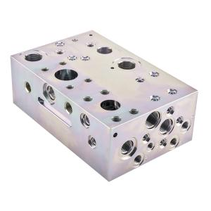 Zinc And Nickel Alloy Hydraulic Valve Block for Precise Hydraulic Control and