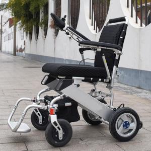 Buy cheap 6km/H Lithium Battery Foldable Electric Wheelchair For Disabled from wholesalers