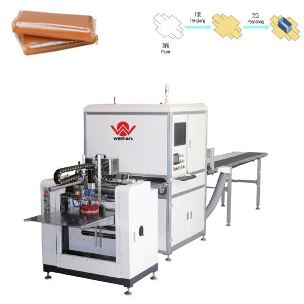 Buy cheap Automatic Positioning Gluing Machine / Automatic Rigid Box Making Machine from wholesalers