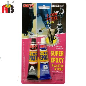 Buy cheap Heat Resistant (-60 to +100°C) Epoxy AB Glue with Touch Dry in 30 Minutes and Full Cure in 24 Hours from wholesalers