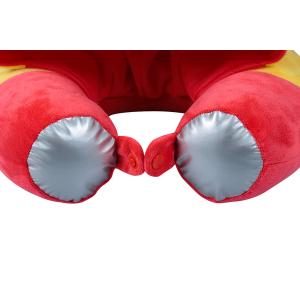 Buy cheap Stuffed U shape Pillow Crystal velboa extremely soft touching keep warming comfort in travel & relax time from wholesalers