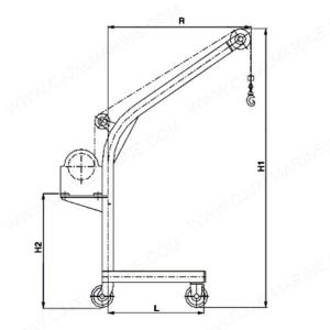 Buy cheap Manual Travelling Crane from wholesalers