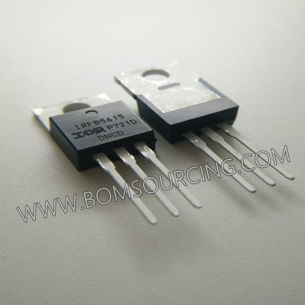 Quality 150V 35A 144W IC Electrical Component , N Channel MOSFET TO-220AB IRFB5615PBF IRFB5615 for sale