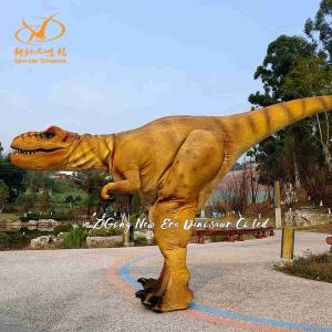 Yellow Adult Real Dinosaur Costume and Dino Suits for Dino World