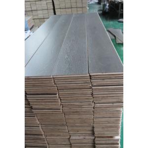 Buy cheap Russian Oak Engineered parquet flooring with grey washed finishing from wholesalers