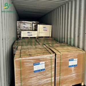 Buy cheap 60gsm 70gsm 70x 100cm Brown Coated 1 Side Ribbed Kraft Paper For Food Wrap Bags from wholesalers