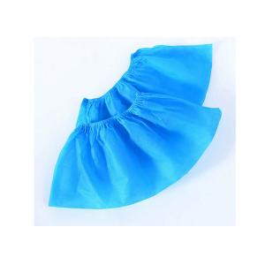 Buy cheap Customized Hospital 	Disposable Shoe Cover Double Elastic Around Ankle from wholesalers