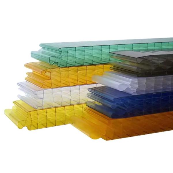 Quality 40mm 25mm 16mm Triple Wall Polycarbonate Panels Sheet for sale
