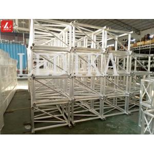 China Natural Silver T6 Aluminum Spigot Truss For Outdoor Big Events 24m Max Span on sale