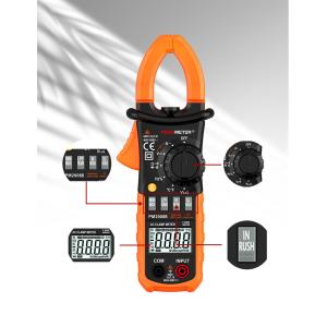 Buy cheap Auto and Manual Range Digital Clamp Meter T-RMS INRUSH Current meter MAX MIN values measurement from wholesalers
