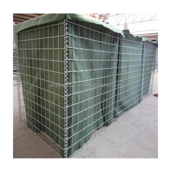 Quality Temporary Flood Protection Barrier with Welded Mesh and Galvanized Iron Wire Material for sale