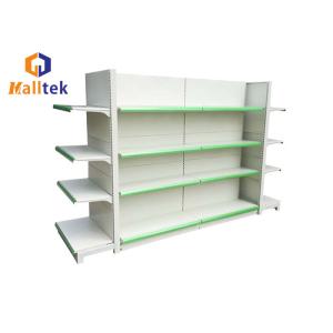 Buy cheap Metal Multi Tier Heavy Duty Grocery Store Shelves Advertising For Hypermarket from wholesalers