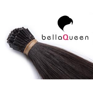 Buy cheap BellaQueen I Tip Keratin Human hair extenison 1g each PC 6A Remy from wholesalers