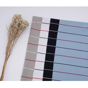 Buy cheap Fashionable Versatile Soft Fashionable Easy Care Striped Material Fabric For T-Shirt from wholesalers