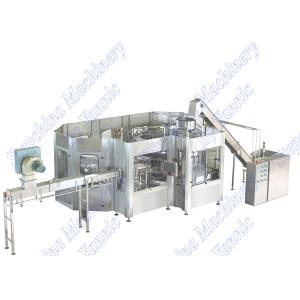 Buy cheap ABB Motor Drives Carbonated Soda Water Filling Machine 50 Filling Heads from wholesalers