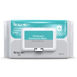 Buy cheap 80pcs Disinfection Wet Wipes Baby Wet Wipes Alcohol Free Spunlace Non Woven from wholesalers