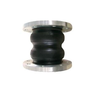 Buy cheap NBR EPDM Double Sphere Flanged Rubber Bellows Expansion Joint from wholesalers