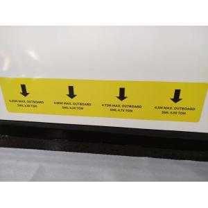 Buy cheap Retractable Crane Loading Deck , 5000kg Material Lift Platform from wholesalers