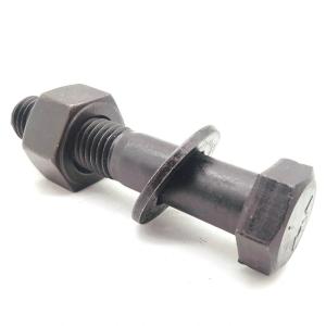 Buy cheap ASTM A449 Structural UNC 2A Black Finish Heavy Hex Bolts Fully Thread product