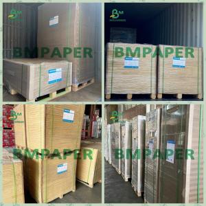 Buy cheap 1.5 MM Recycled Uncoated Grey Laminated Cardboard For Covers from wholesalers