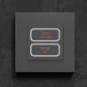 Buy cheap UK Square Box Modbus Wall Switch , Rs485 Switch Plastic Push Button from wholesalers