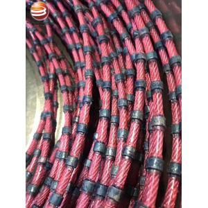 Smooth Cutting Face Reinforced Concrete Diamond Wire Saw