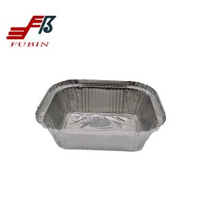 Buy cheap 2-Compartment Aluminum Foil Lunch Box Eco- Friendly Alloy 8011 product