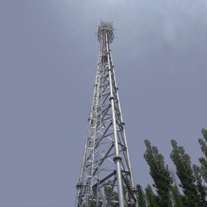 Buy cheap 3 Leg Galvanized Telecommunication Steel Tower from wholesalers