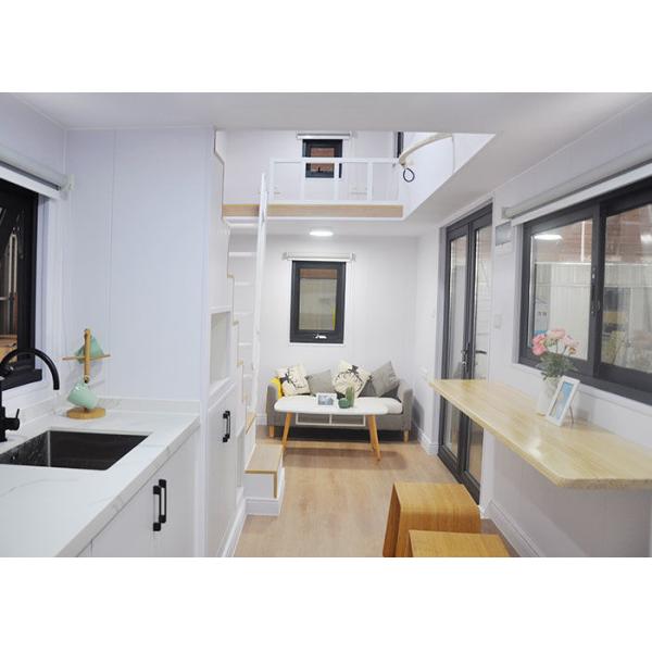 Buy cheap Cheap Tiny House On Wheels With Solar Panels Prefab Home Ready To Ship from wholesalers