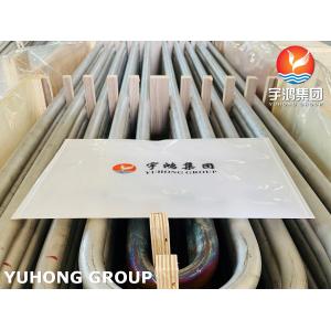 ASTM A213 TP316L Stainless Steel U Bend Tube Refrigeration Equipment