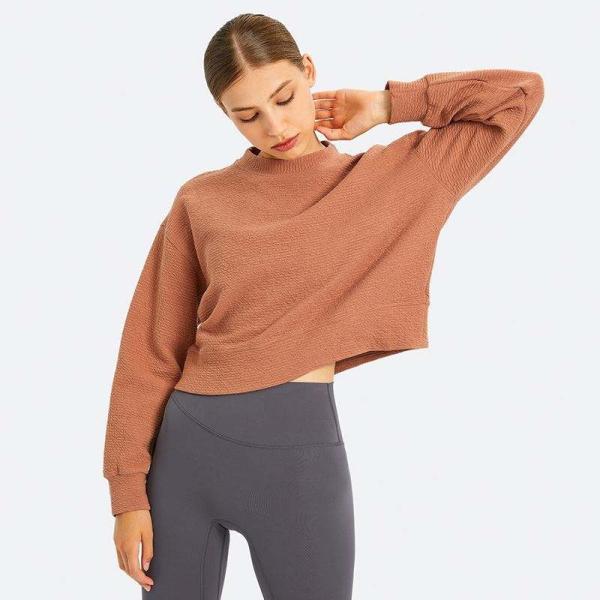 Quality Breathable Womens Pullover Sweatshirt Crocheted Pullover for sale