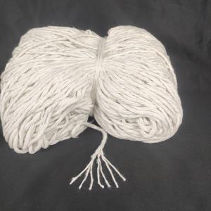 NE1.5/6 White Regenerated Cotton Yarn For Making Mop With High Water Absorption