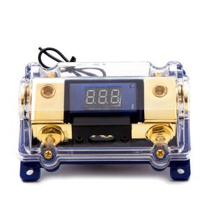 Buy cheap 1 In 1 Out Car Audio Cable Power Fuse Holder Grounding Distribution Terminal Block LED from wholesalers