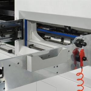 Buy cheap 16.9kw Carton Box Die Cutting Machine With Feeder 7500 Sheets/Hr from wholesalers