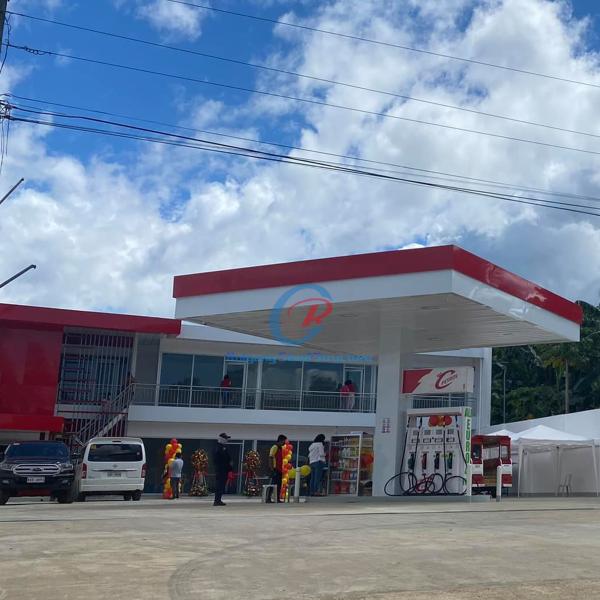 Light Steel Structure Prefabricated Steel Frame Canopy Customized