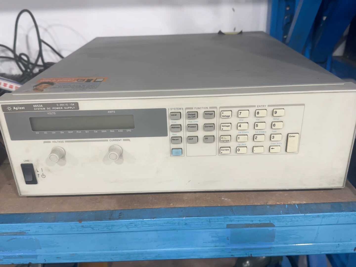 35 V / 6 A 200 W Programmable DC Power Supply Agilent 6653A