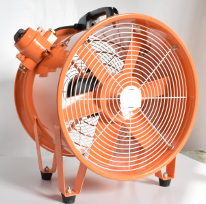 Wall Pipe Post Fixed BAF Explosion Proof Exhaust Fan For T1~T4 Environments 200