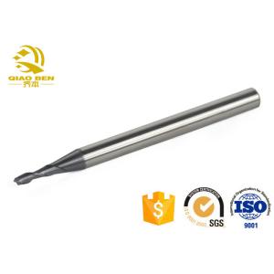 HRC60 Solid Tungsten Carbide End CNC Milling Cutters 4 Flutes 8x60mm For Steel