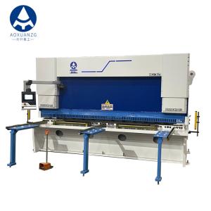 Buy cheap QC12K-8*4000 Hydraulic Guillotine Shearing Machine With Delem DAC310T Auto Shear Angle Adjustment from wholesalers