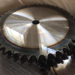 Double chain sprocket 100-2B42T with hardened teeth duplex sprocket