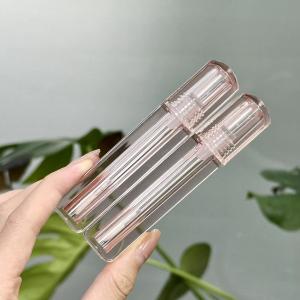Buy cheap Square Transparent Plastic Lip Gloss Tubes All Clear Empty Container from wholesalers