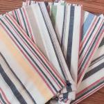 Buy cheap Breathable 140gsm Yarn Dyed Stripe Knit Fabric Woven Cotton Shirt Fabric from wholesalers