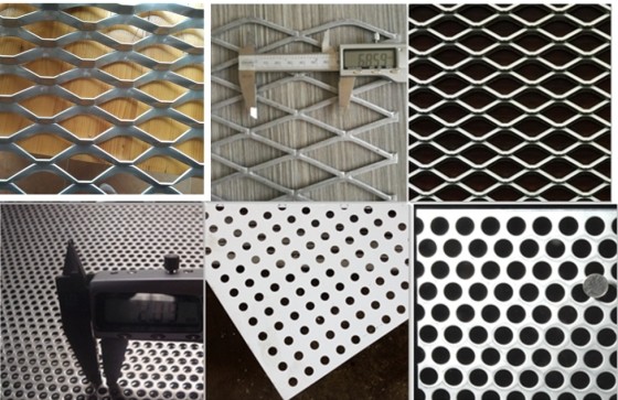 Quality Fence 3003 Aluminum Expanded Metal Screen Mesh Panels PVDF Coating for sale