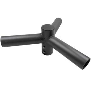 Buy cheap Triple Mount Spoke Mounting Bracket 120 Degree Pole Top Tenon Arms Inspection In-house from wholesalers