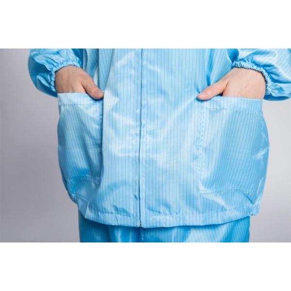 Buy cheap Cleanroom Reusable Anti Static Workwear ESD Split Lab Coveralls from wholesalers