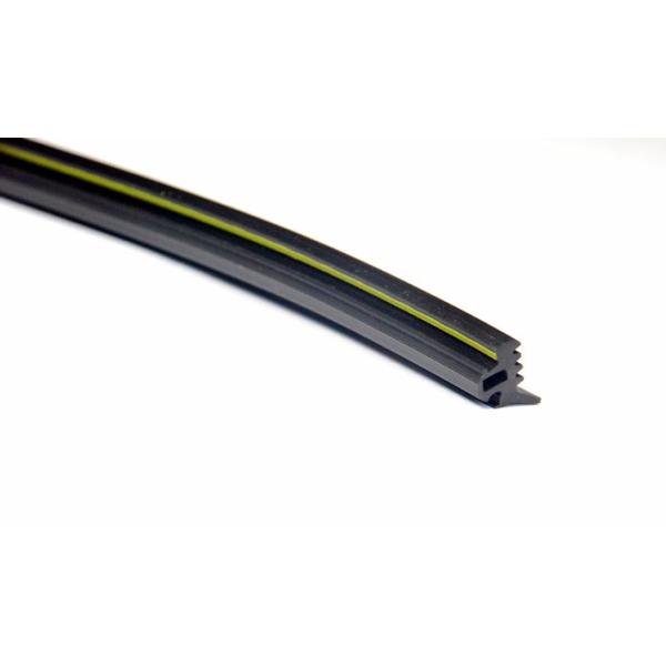 Buy cheap Custom extruded rubber seal EPDM seal with colorful marking line from wholesalers