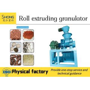Double Roller Compound Fertilizer Granulator With 2-3 Tons Per Hour