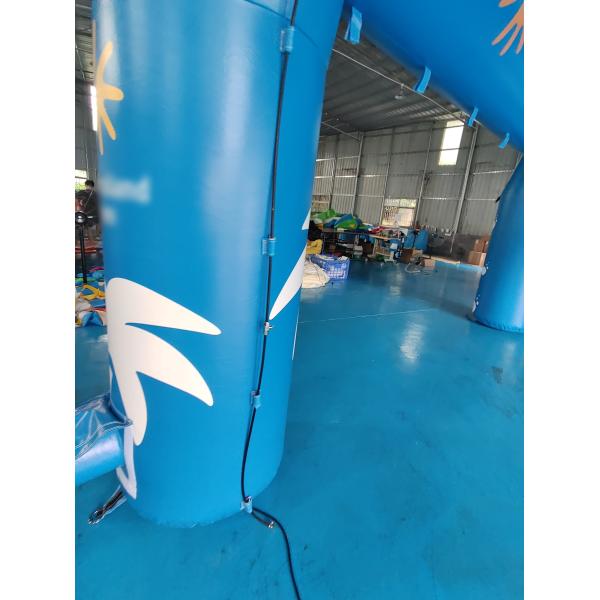 Wind Resistance Inflatable Misting Tent Outdoor Events Cooling Misting Stations Portable With Water Jet Pressure Pump