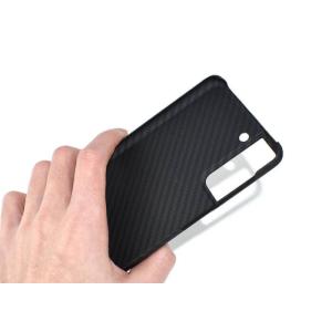 Buy cheap Samsung S21 Half Cover Aramid Fiber Phone Case Carbon Case from wholesalers